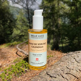 huile de claneudla peaux senibles produit de qulité suisse alpes fleurs extraction peaux sensible