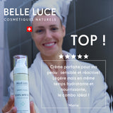 témoignage belle luce creme pour peaux sensibles et naturelle 5 étoiles