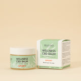 Le Wellness CBD Balm est parfait pour offrir un moment de bien-être à votre corps. Notre baume enrichi au cannabidiol (CBD) puise son efficacité dans la synergie des plantes alpines suisses d’Arnica, de Reine-des-prés et de Romarin issues de l’agriculture biologique, sélectionnées et reconnues pour leurs vertus apaisantes et relaxantes.