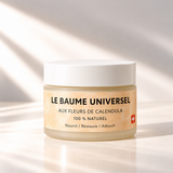 pot en verre avec couvercle blanc- baume universel belle luce soso pour mains, pieds, coudes, tout ! le baume magique 30 ml 