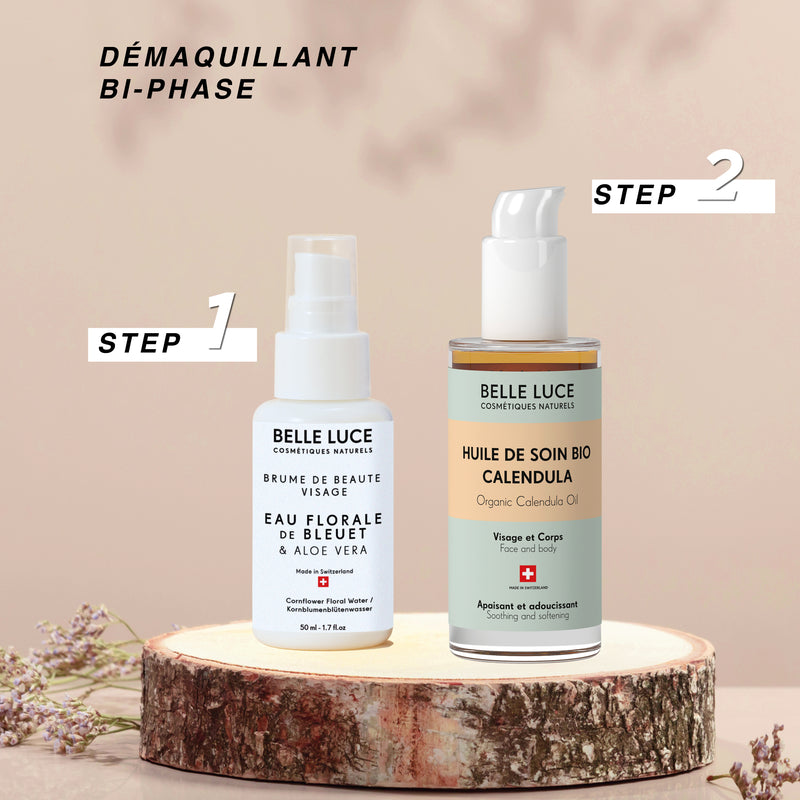 Kit Démaquillant Doux - Bleuet et Calendula