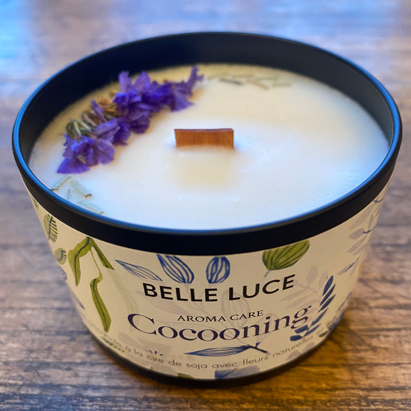 Vegetable Scented Candle "Cocooning" - Natural Soy Wax