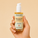 Huile de Soin Visage et Corps – Calendula BIO Suisse | Apaisante · Peaux Sensibles · 50 ml