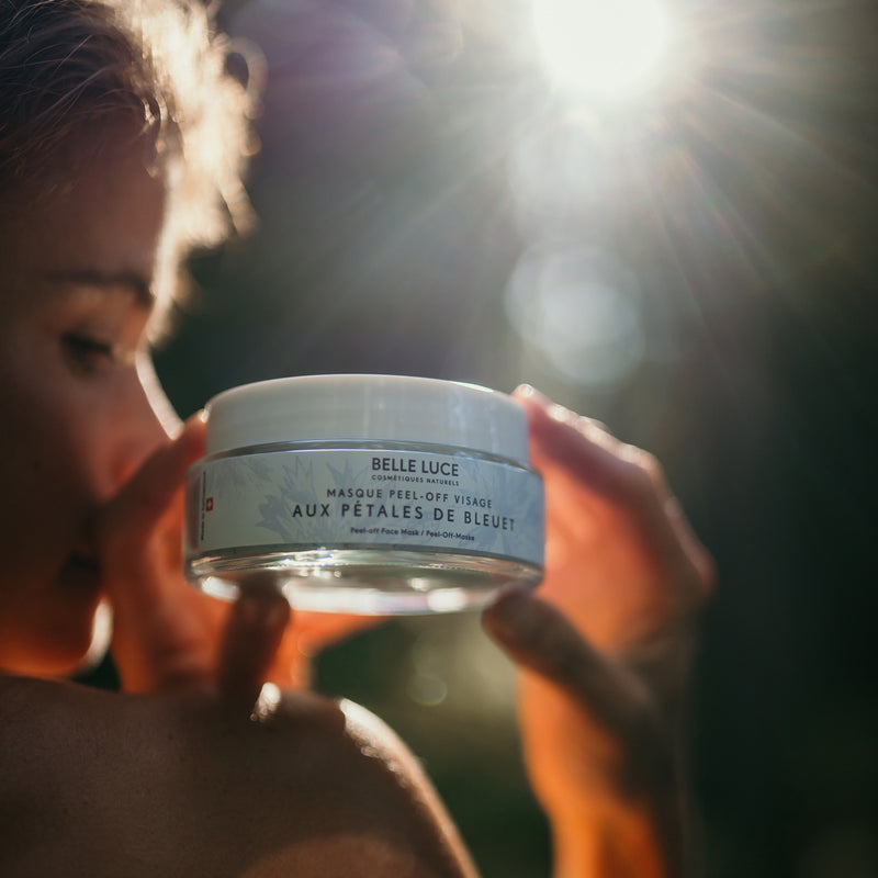 Blumen-Peeling-Maske | Feuchtigkeitsspendend und beruhigend | 97 % natürlich