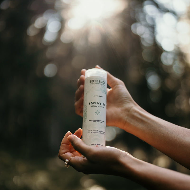 Geschenkbox – Tagescreme und Körpermilch mit Edelweiß – Anti-Aging