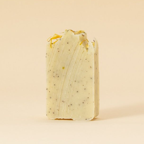 Poppy Seed Exfoliating Soap - Cold Saponified - Natural Scrub